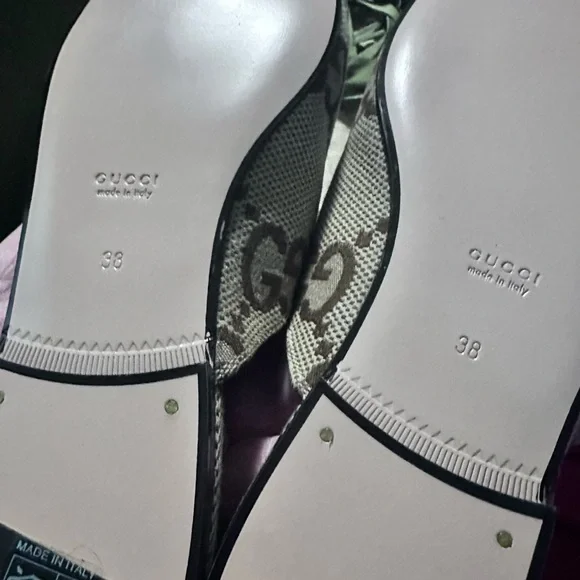❤️ NIB Gucci Princetown Mule – Macro GG Canvas, Size 38, With Box & Dust Bags - Picture 10 of 11